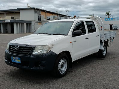 2014 Toyota Hilux Workmate Manual, 217k km Petrol Car