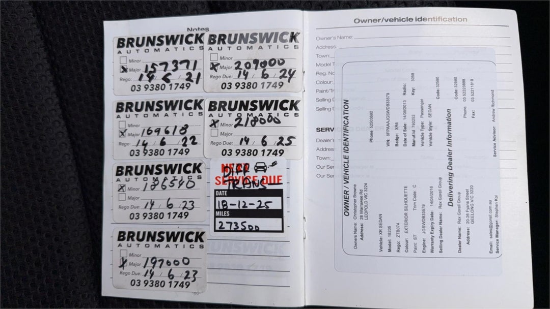 2013 Ford Falcon Xr6 Ecolpi, Automatic, 226000 km, Photo 32