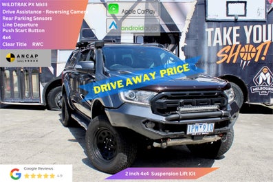 2019 Ford Ranger Wildtrak Automatic, 176k km Diesel Car