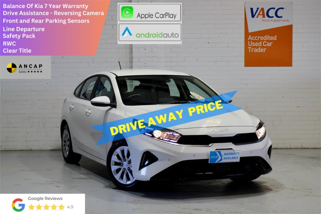 2022 Kia Cerato S, Automatic, 61158 km, Photo 1