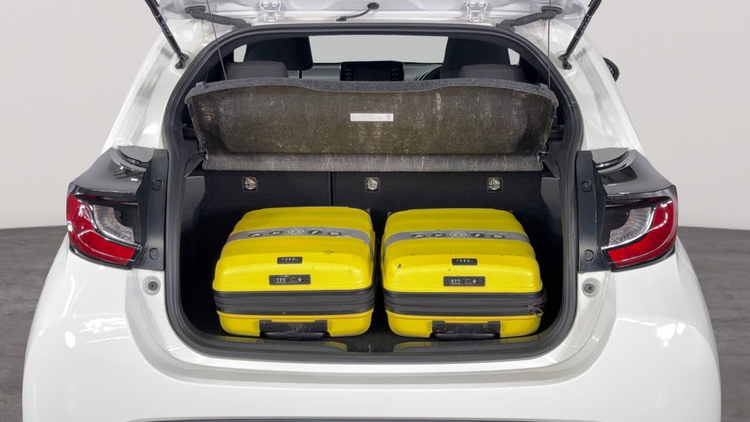 Boot Inside View with Luggage