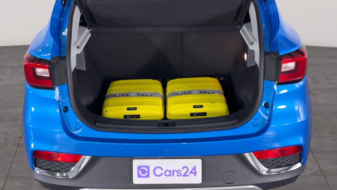 Boot Inside View with Luggage