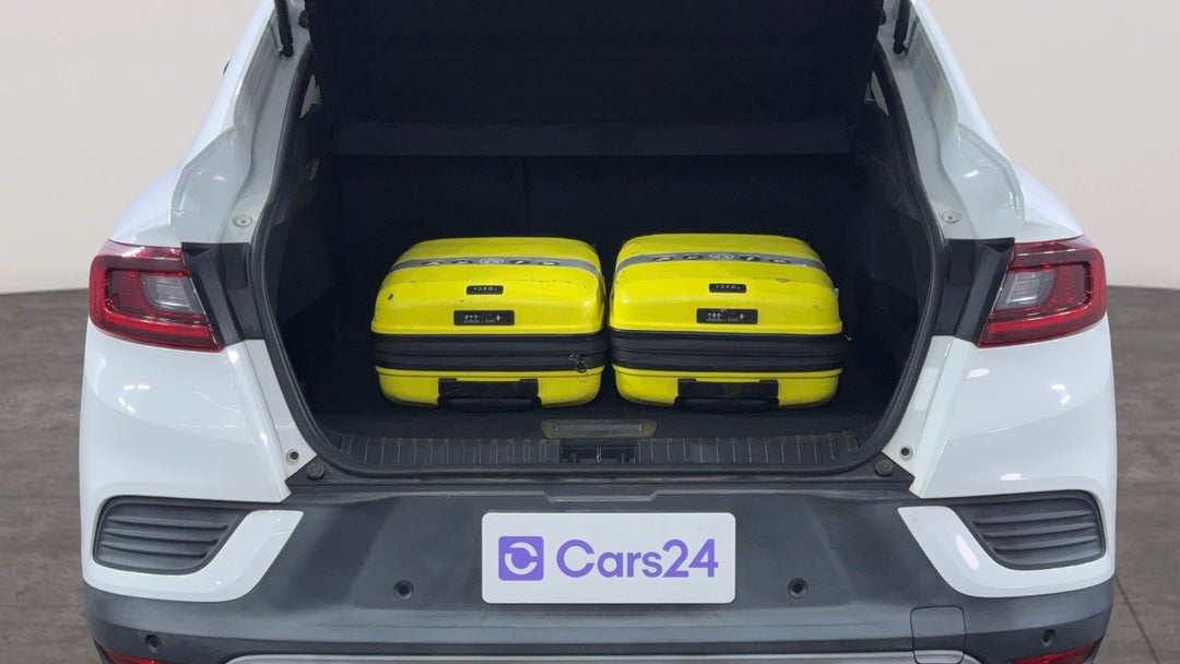 Boot Inside View with Luggage