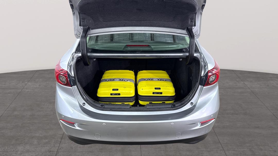 2016 Mazda 3 Maxx, Automatic, 135190 km, Boot Inside View with Luggage
