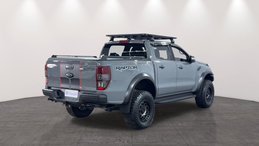 2020 Ford Ranger Raptor 2.0 (4x4), Automatic, 92455 km, Right Back Diagonal (45- Degree) View
