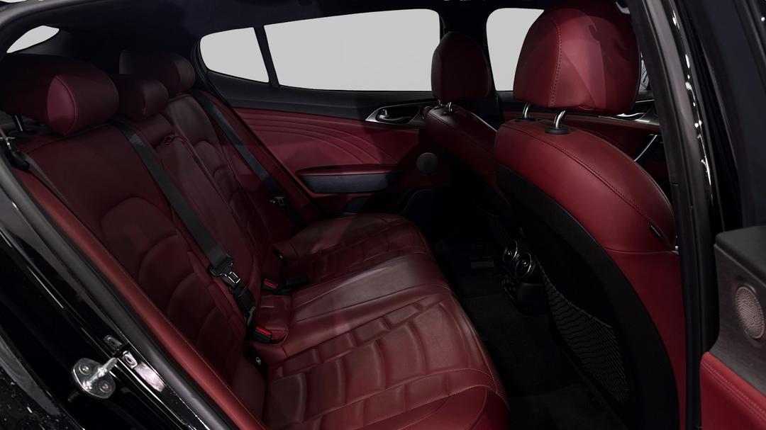 2022 Kia Stinger Gt (red Leather), Automatic, 36687 km, Right Side Rear Door Cabin View