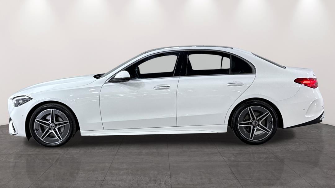 2022 Mercedes-benz C200 Mhev, Automatic, 21105 km, Left Side View