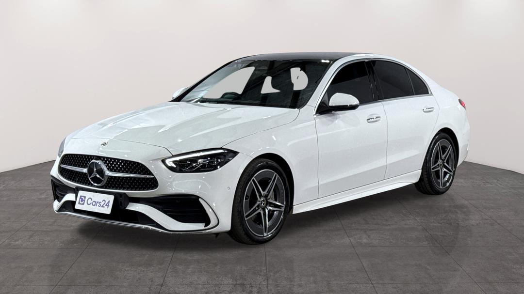 2022 Mercedes-benz C200 Mhev, Automatic, 21105 km, Left Front Diagonal (45- Degree) View
