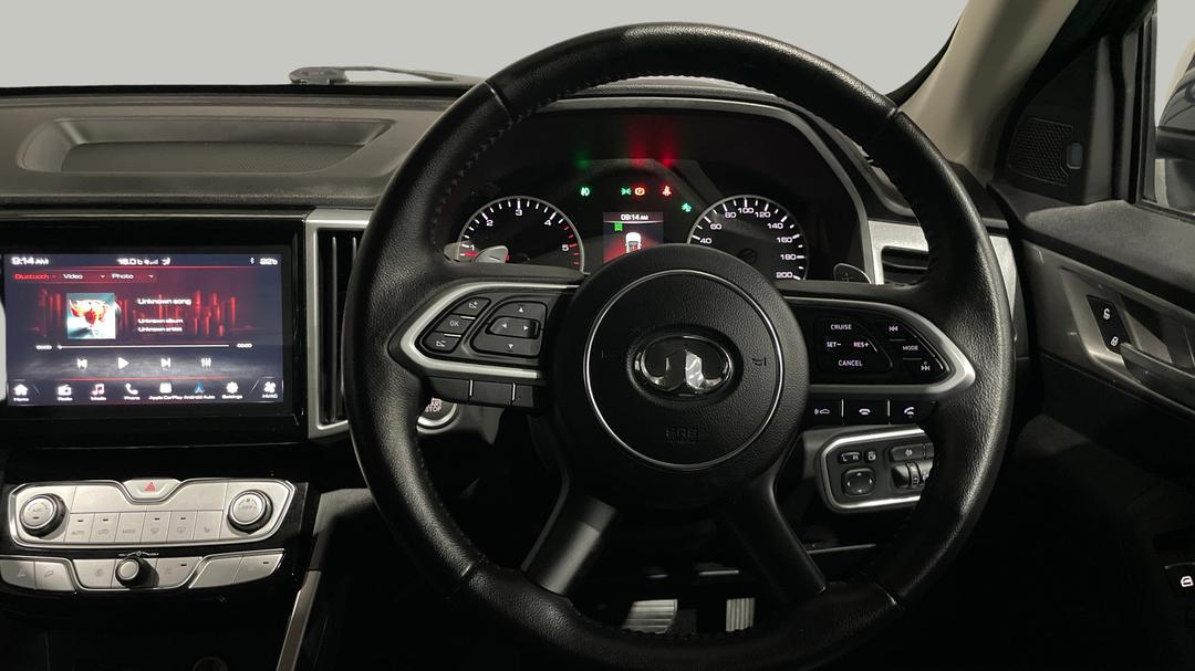 2022 GWM Ute Cannon-l (4x4), Automatic, 21475 km, Steering Wheel Close-up