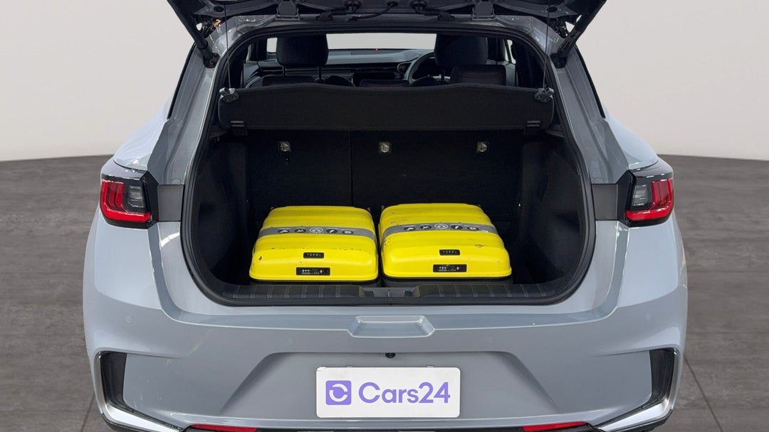 Boot Inside View with Luggage