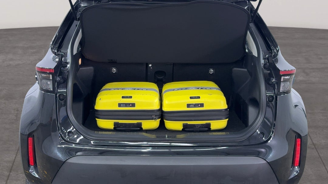 Boot Inside View with Luggage