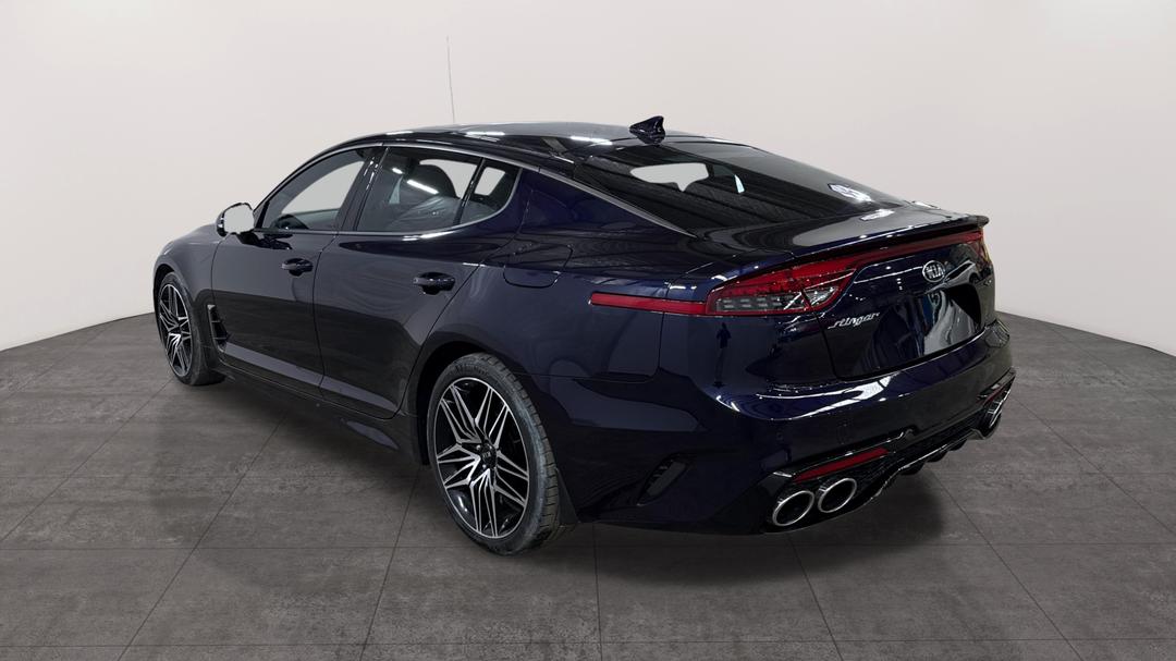 2021 Kia Stinger Gt (red Leather), Automatic, 28350 km, Left Back Diagonal (45- Degree) View