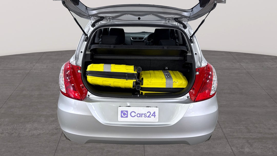 2015 Suzuki Swift Gl Navigator, Automatic, 64729 km, Boot Inside View with Luggage