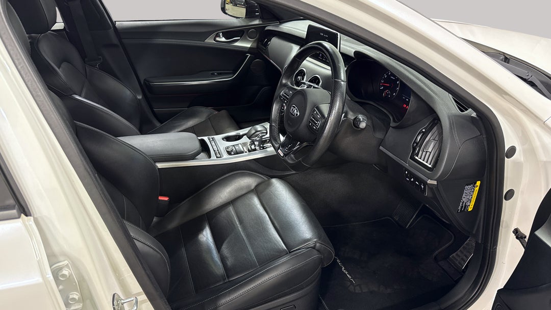 2019 Kia Stinger Gt (black Leather), Automatic, 141621 km, Right Side Front Door Cabin View