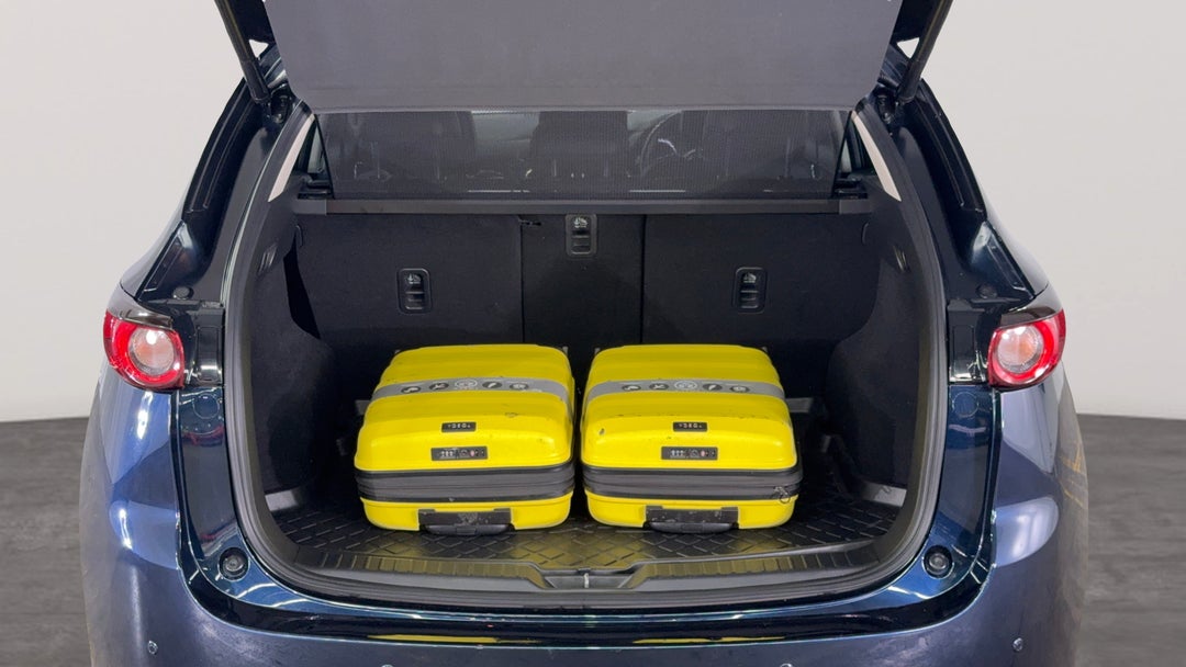 Boot Inside View with Luggage