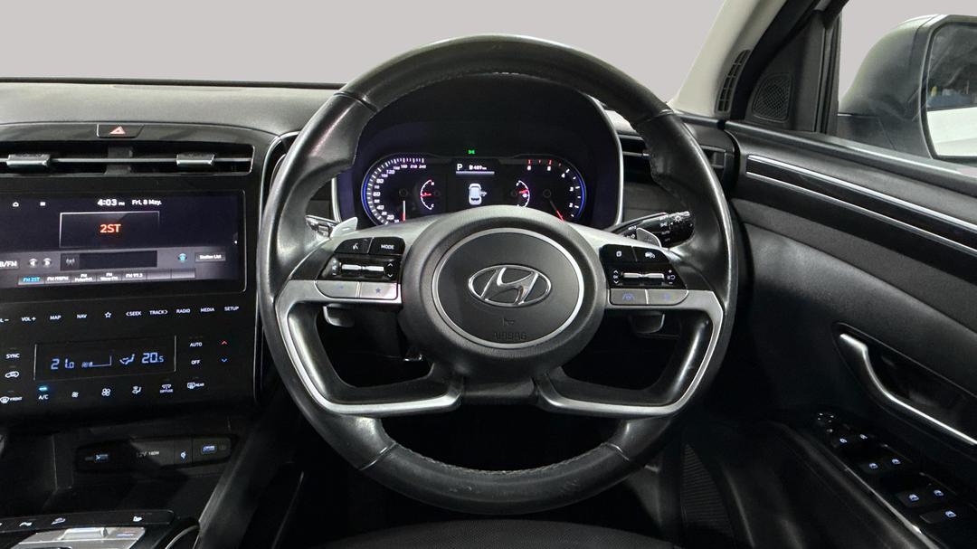 2022 Hyundai Tucson Elite (AWD), Automatic, 56324 km, Steering Wheel Close-up