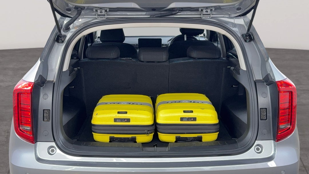 Boot Inside View with Luggage