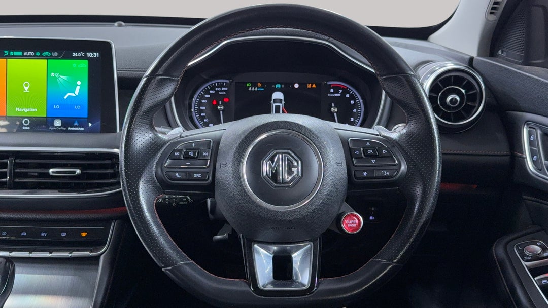 2023 MG HS Excite, Automatic, 56654 km, Steering Wheel Close-up