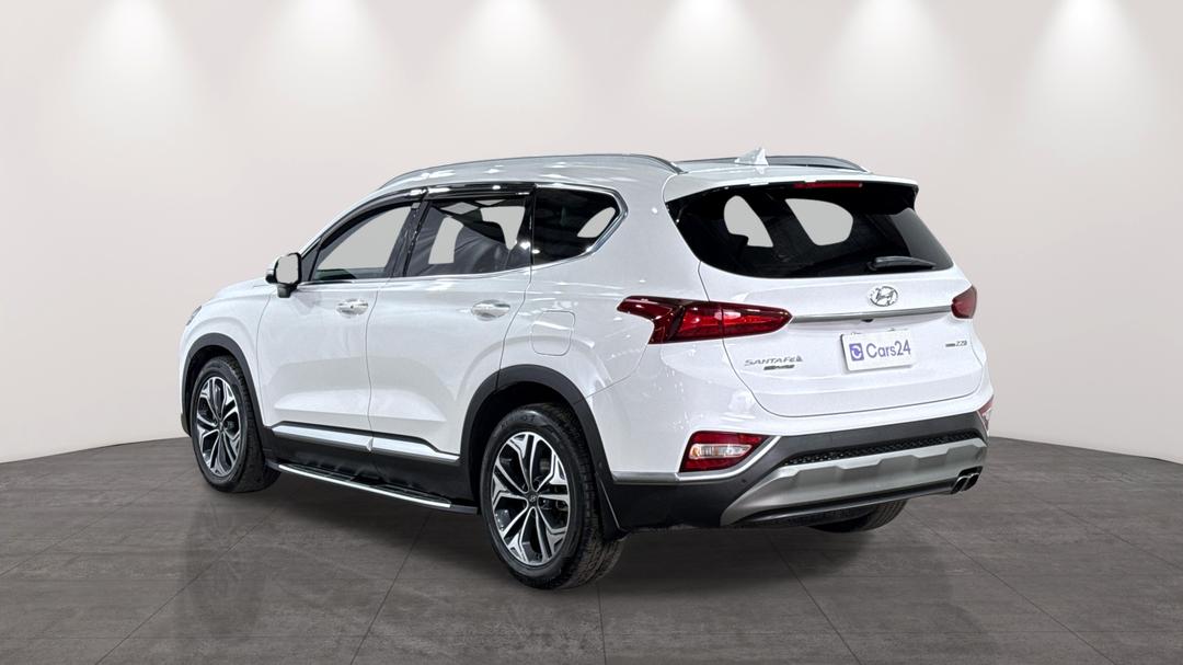 2019 Hyundai Santa Fe Highlander Crdi Blk-bge (AWD), Automatic, 88159 km, Left Back Diagonal (45- Degree) View