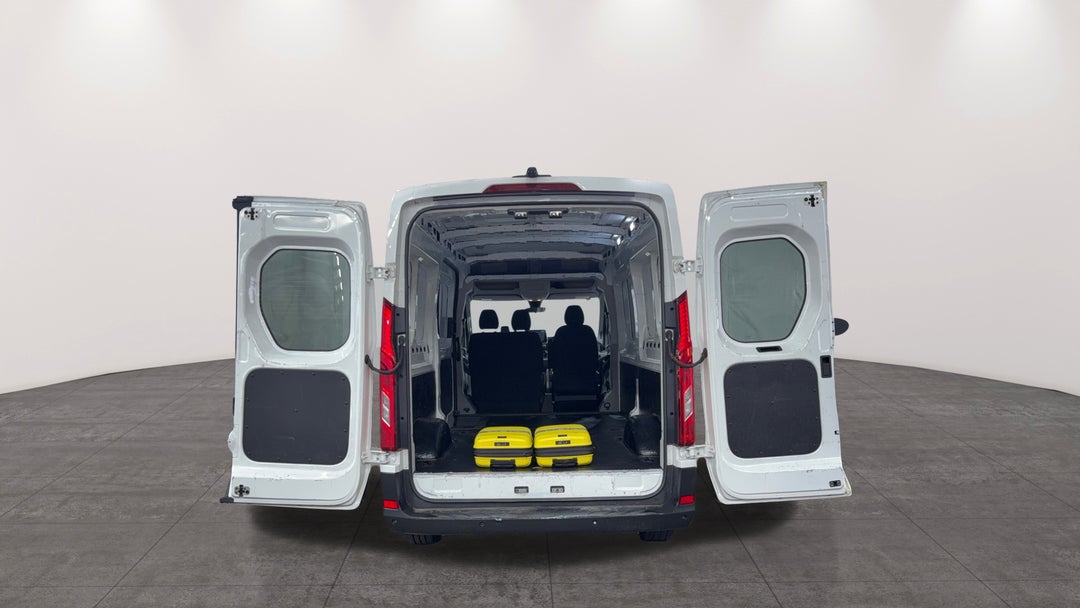 Boot Inside View with Luggage