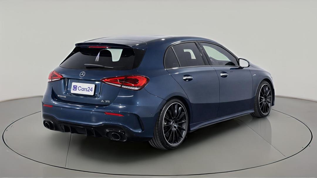 2019 Mercedes-amg A35 4matic, Automatic, 40191 km, Right Back Diagonal (45- Degree) View
