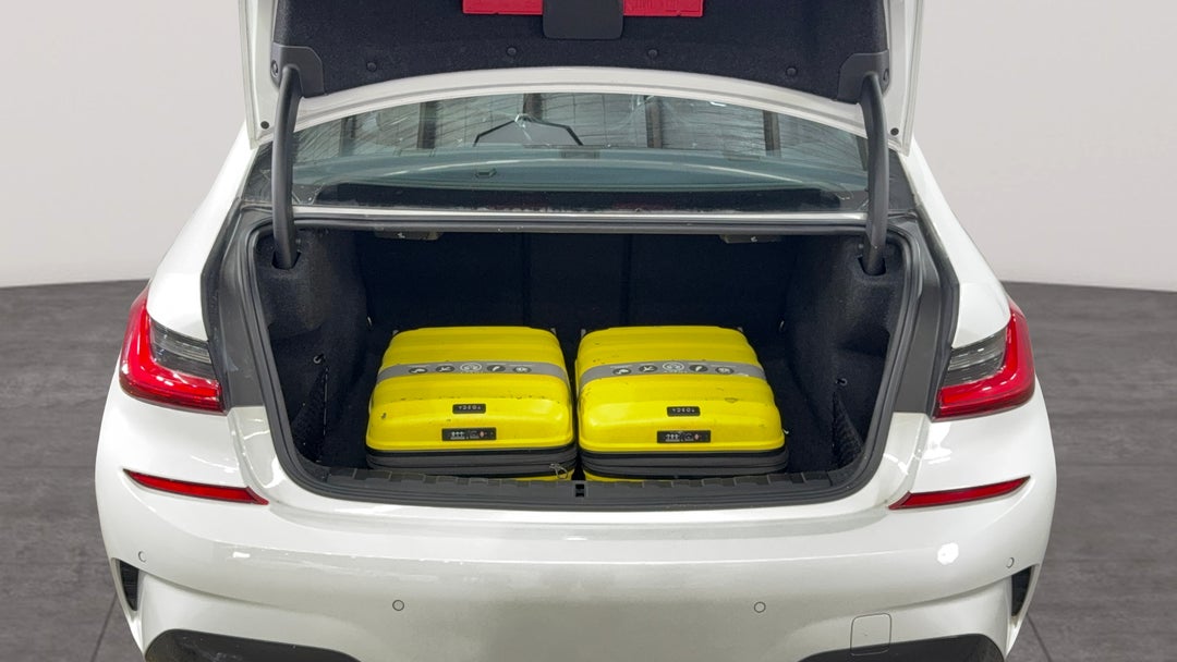 Boot Inside View with Luggage