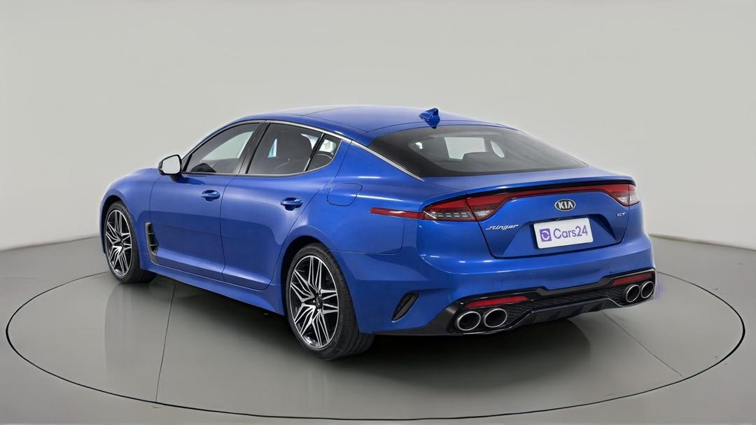2021 Kia Stinger Gt (black Leather), Automatic, 45027 km, Left Back Diagonal (45- Degree) View