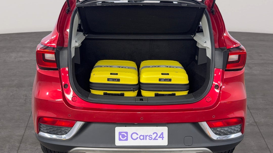 Boot Inside View with Luggage