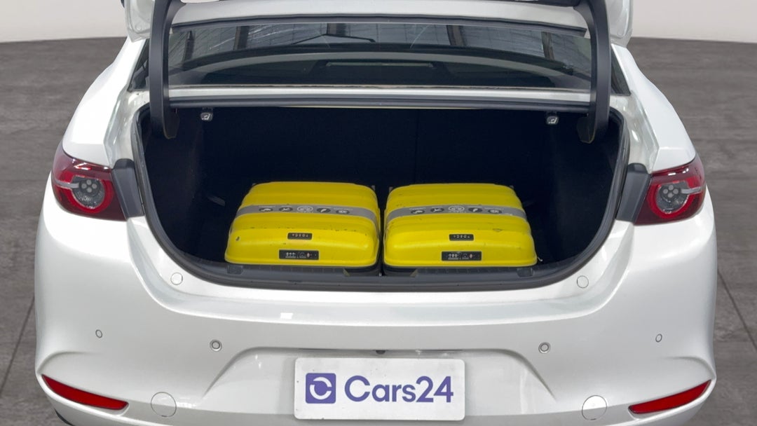 Boot Inside View with Luggage