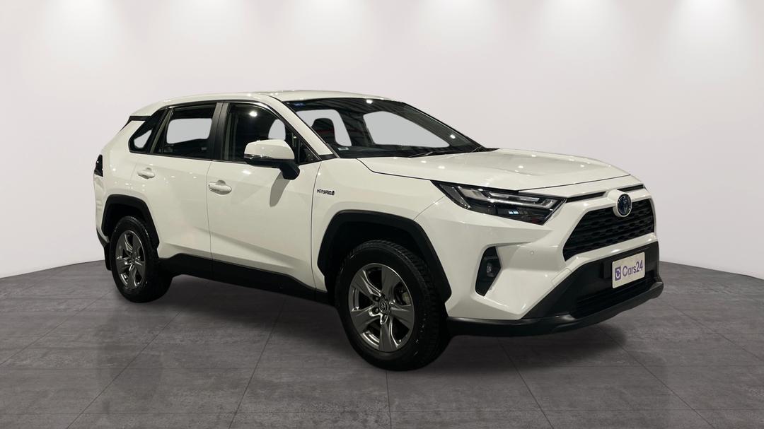 2023 Toyota RAV4 Gx (AWD) Hybrid, Automatic, 54984 km, Right Front Diagonal (45- Degree) View