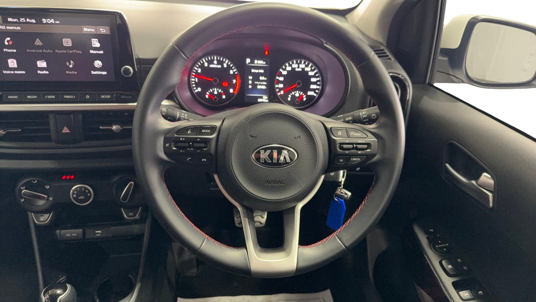 2021 Kia Picanto Gt-line (pe), Automatic, 26746 km, Steering Wheel Close-up