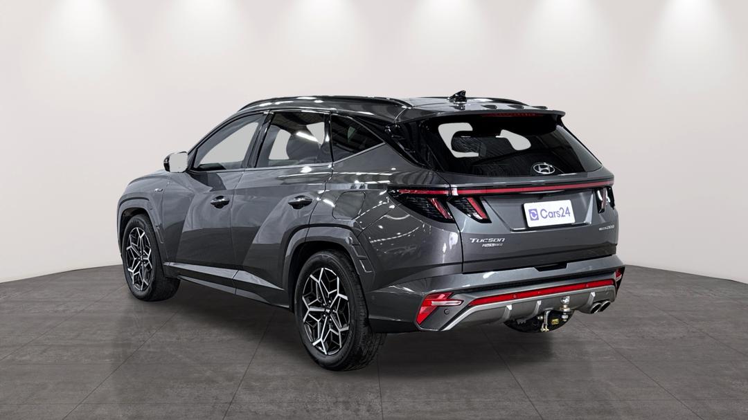 2023 Hyundai Tucson Highlander N Line (AWD), Automatic, 38688 km, Left Back Diagonal (45- Degree) View