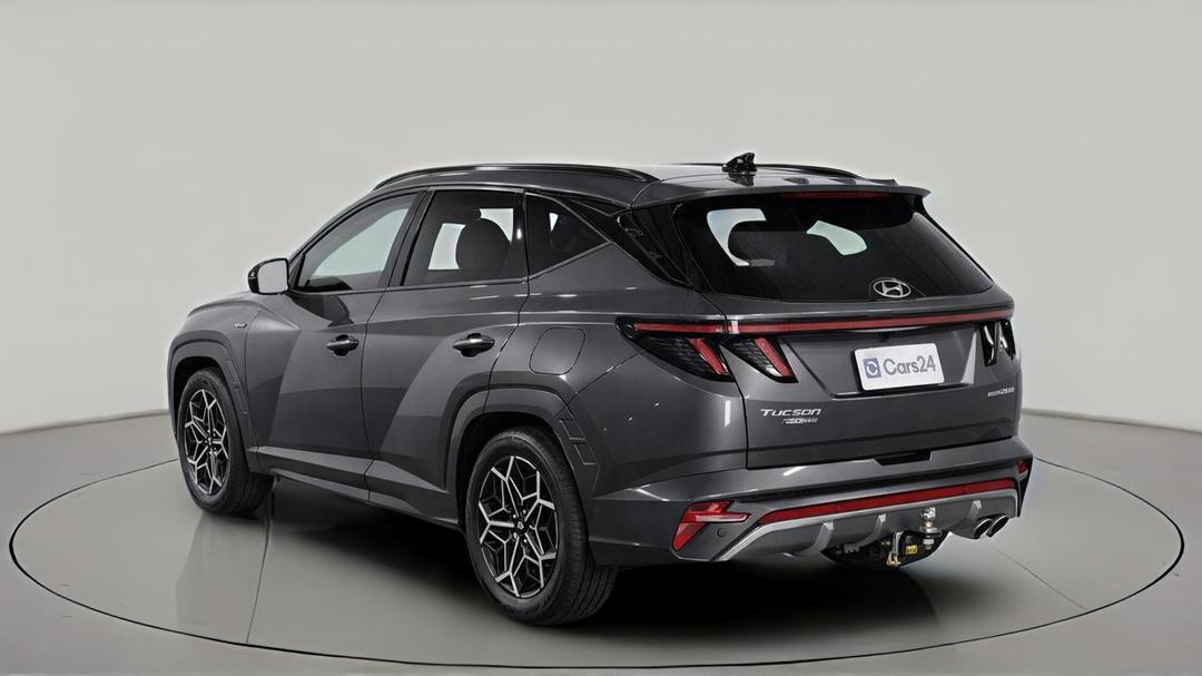 2023 Hyundai Tucson Highlander N Line (AWD), Automatic, 38688 km, Left Back Diagonal (45- Degree) View