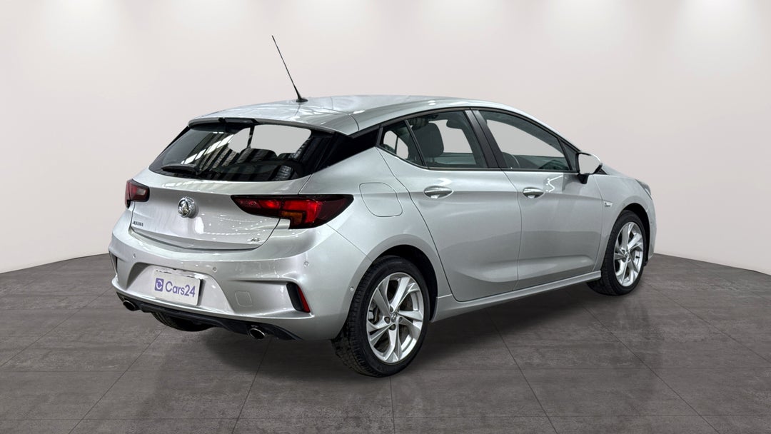 2018 Holden Astra Rs, Automatic, 31038 km, Right Back Diagonal (45- Degree) View