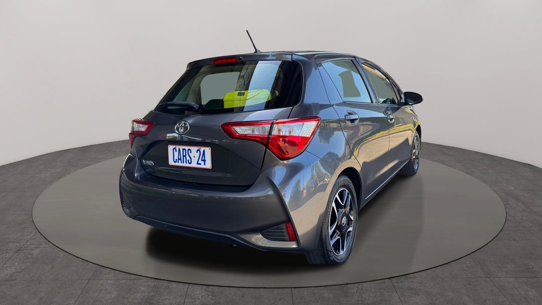 2019 Toyota Yaris Ascent, Automatic, 47694 km, Right Back Diagonal (45- Degree) View