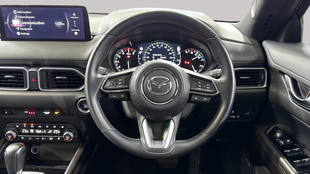 2023 Mazda CX-5 Akera (AWD), Automatic, 34512 km, Steering Wheel Close-up