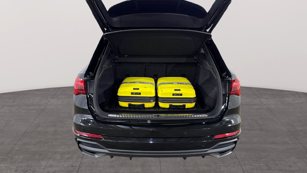 2025 Audi Q3 40 Tfsi Quattro S Line, Automatic, 10429 km, Boot Inside View with Luggage