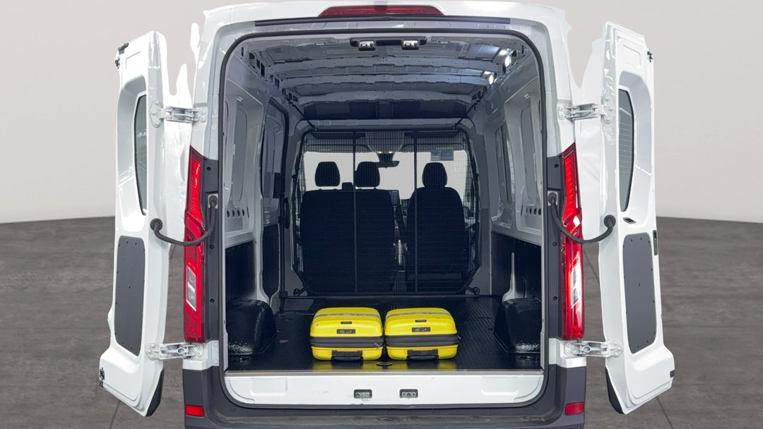 Boot Inside View with Luggage