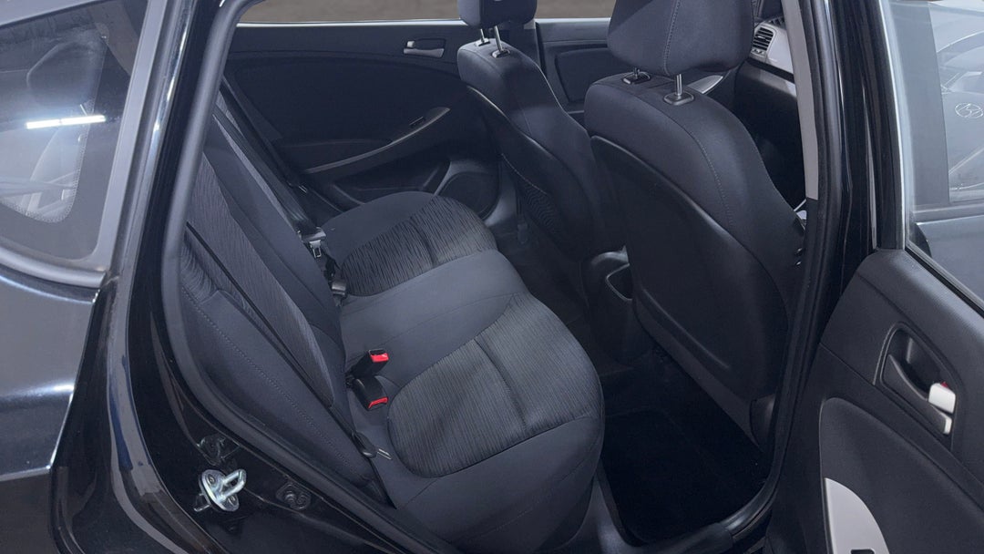 2018 Hyundai Accent Sport, Automatic, 121604 km, Right Side Rear Door Cabin View