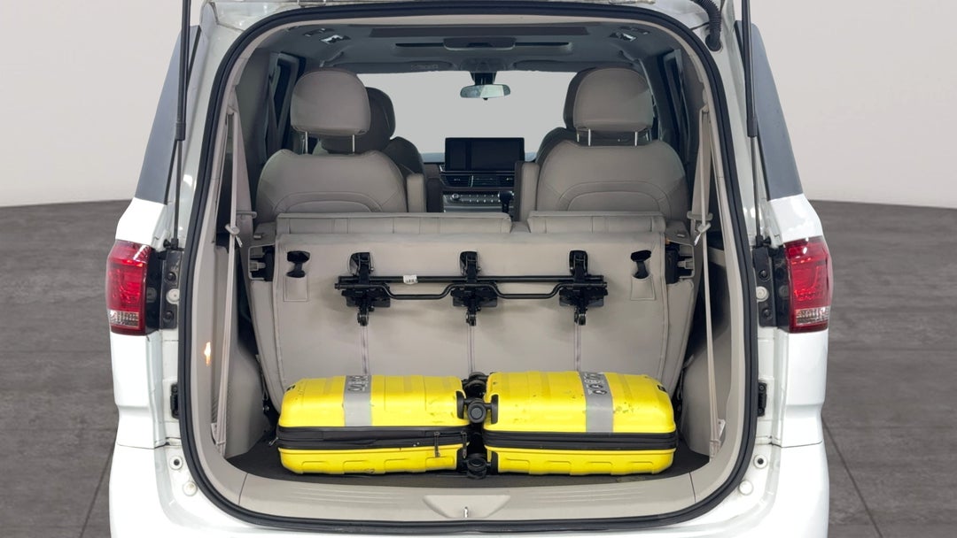 Boot Inside View with Luggage