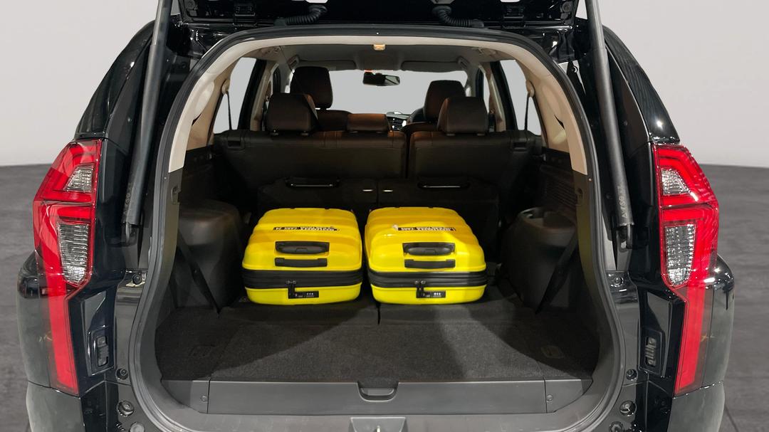2023 Mitsubishi Pajero Sport Gsr (4WD) 7 Seat, Automatic, 35355 km, Boot Inside View with Luggage