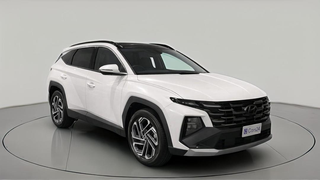 2025 Hyundai Tucson Premium Hybrid (AWD), Automatic, 10997 km, Right Front Diagonal (45- Degree) View