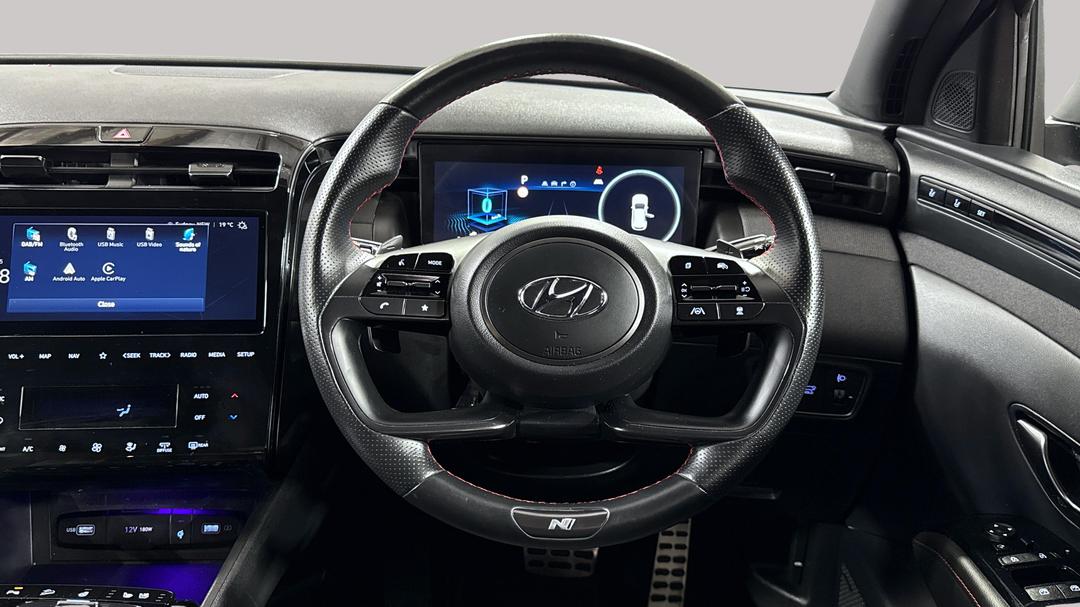 2023 Hyundai Tucson Highlander N Line (AWD), Automatic, 20400 km, Steering Wheel Close-up