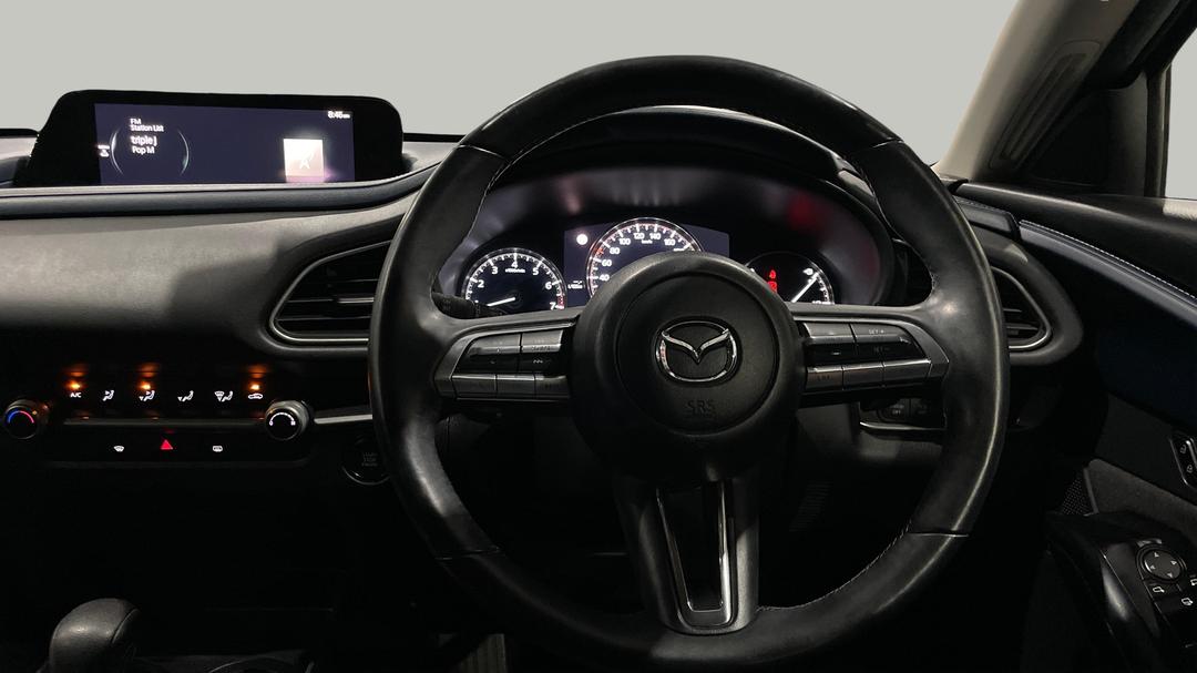 2021 Mazda CX-30 G20 Pure (FWD), Automatic, 99032 km, Steering Wheel Close-up
