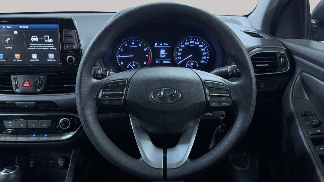 2020 Hyundai i30 Go, Automatic, 143570 km, Steering Wheel Close-up
