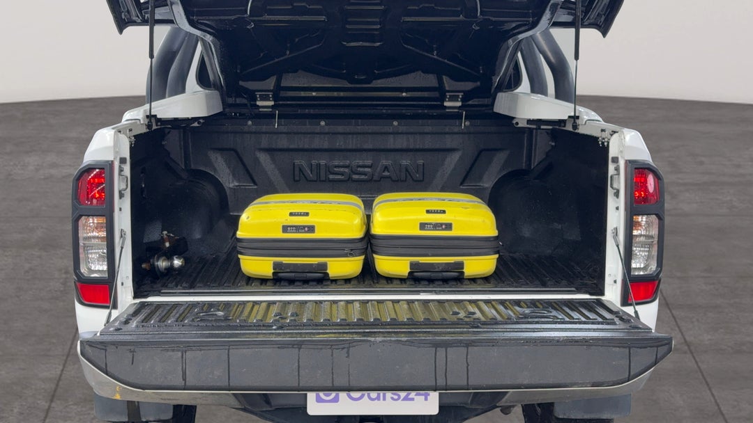 Boot Inside View with Luggage