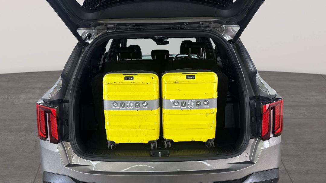 2024 Kia Sorento Gt-line 7 Seat, Automatic, 8060 km, Boot Inside View with Luggage
