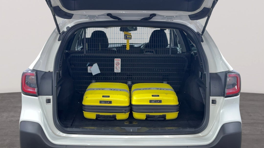 Boot Inside View with Luggage