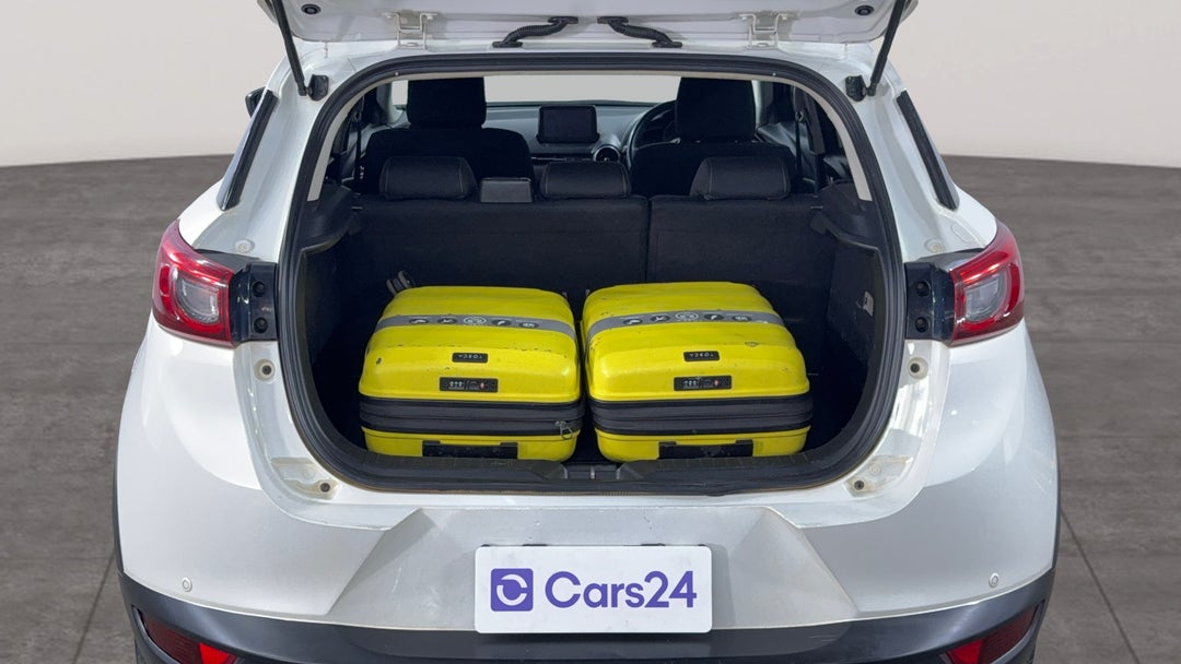 2018 Mazda CX-3 Maxx Sport (AWD), Automatic, 79162 km, Boot Inside View with Luggage