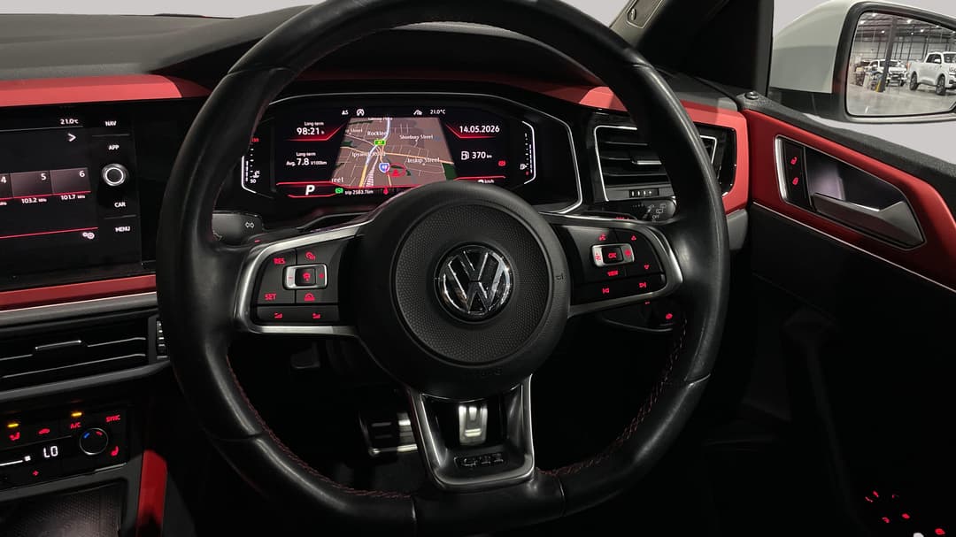 2018 Volkswagen Polo Gti, Automatic, 80626 km, Steering Wheel Close-up